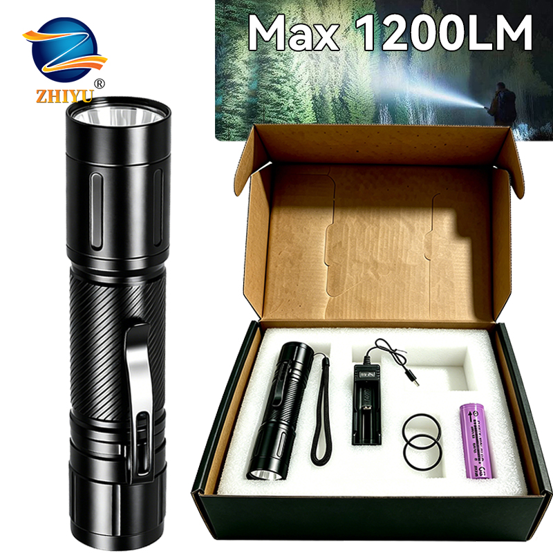 Outdoor Lighting Replacement Bulbs - Latarka LED o mocy 1200LM z