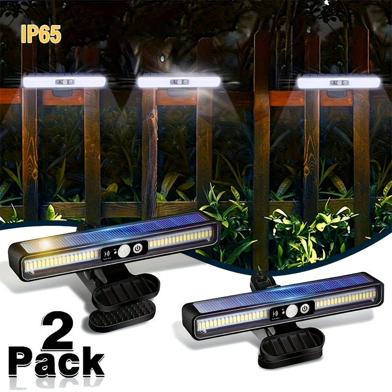 Outdoor Lighting Led - Zewnętrzne wodoodporne lampy solarne z czujnikiem