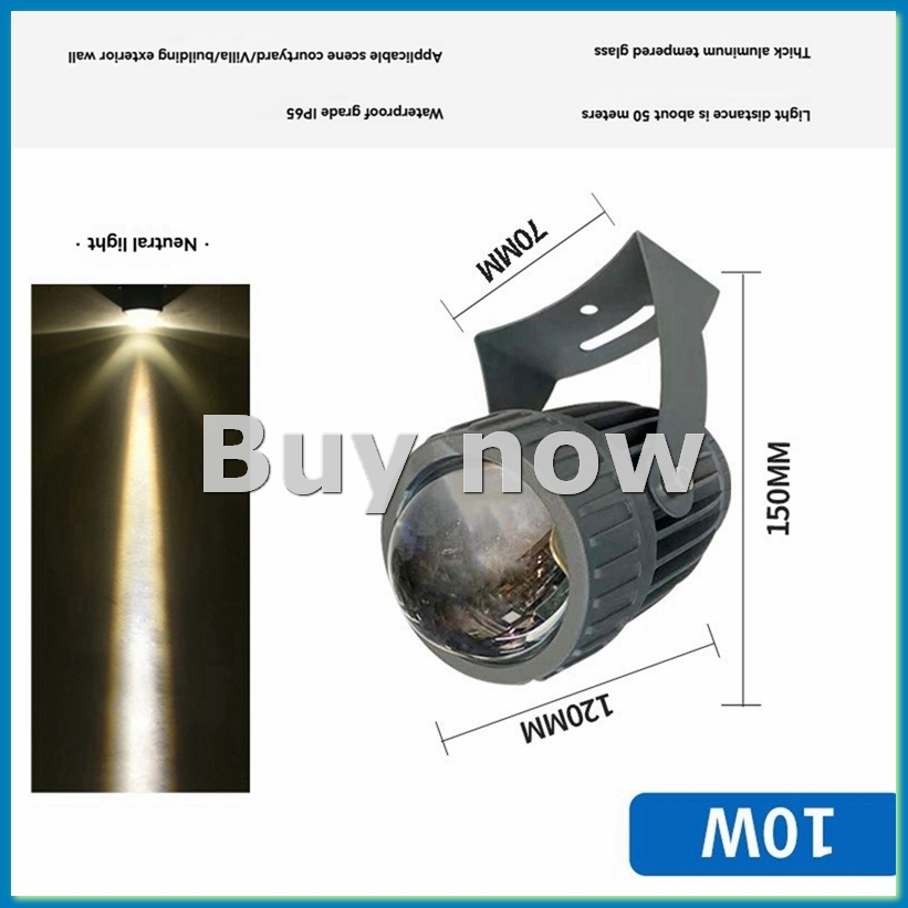 Outdoor Lighting Landscape - Zewnętrzne reflektory LED ogrodowe ścienne 10W