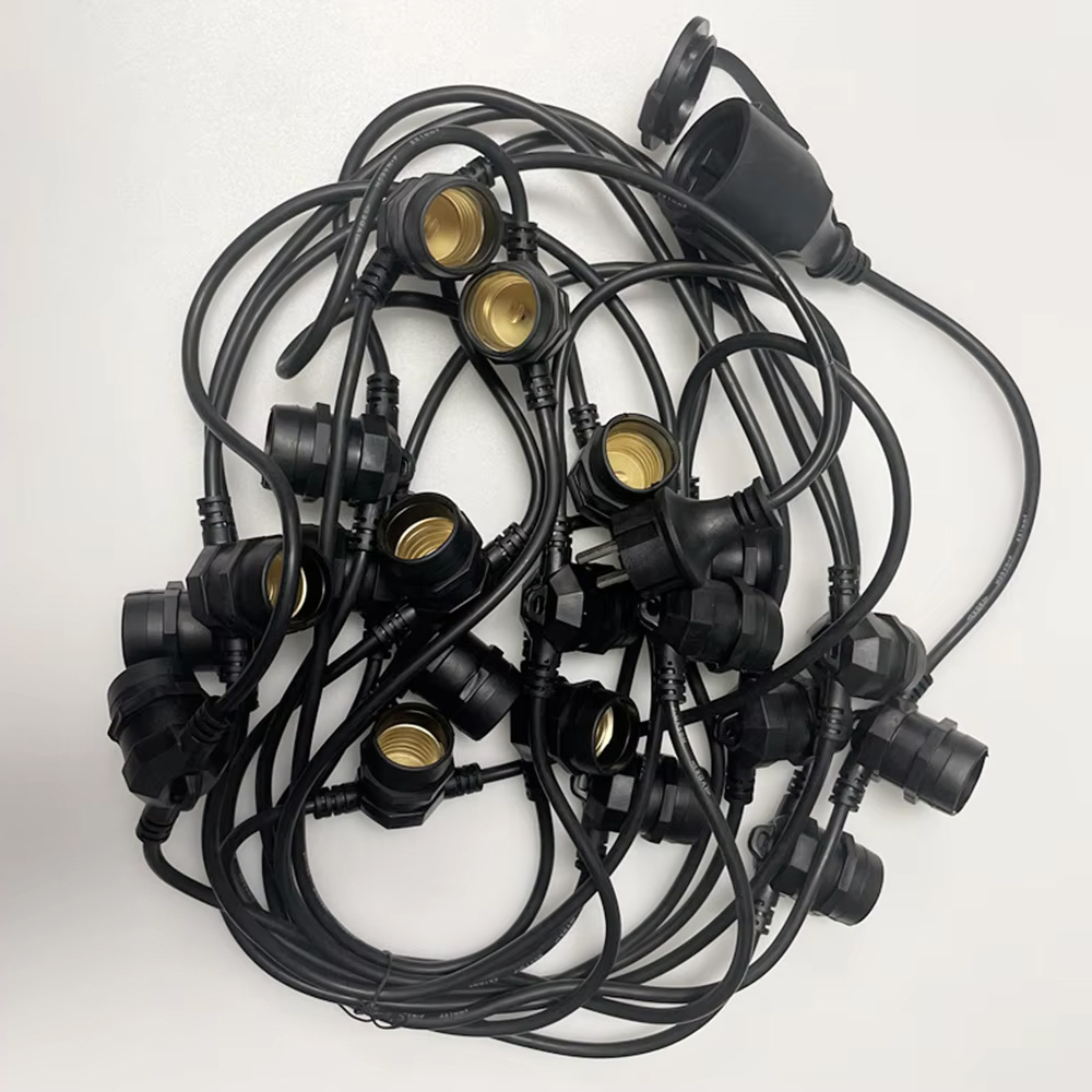 Outdoor Lighting Replacement Bulbs - 10M Kabel LED, komercyjna jakość, wodoodporny,