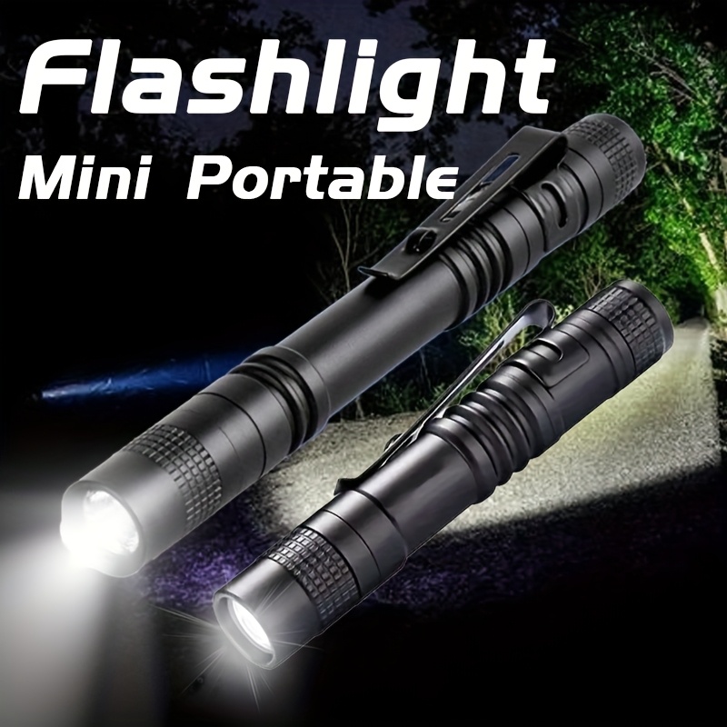 Outdoor Lighting Replacement Bulbs - Mini Przenośna Latarka LED Kieszonkowa Ultra