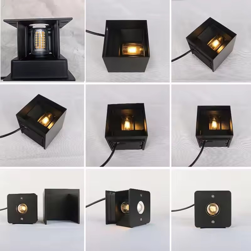 Outdoor Lighting Glass Replacement - Nowoczesna lampa ścienna LED, wodoodporna IP65,