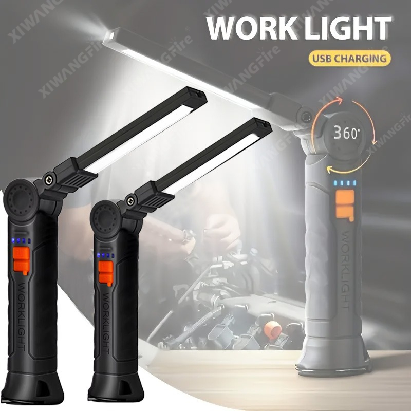 Outdoor Lighting Replacement Bulbs - Akumulatorowa latarka LED z magnesem i