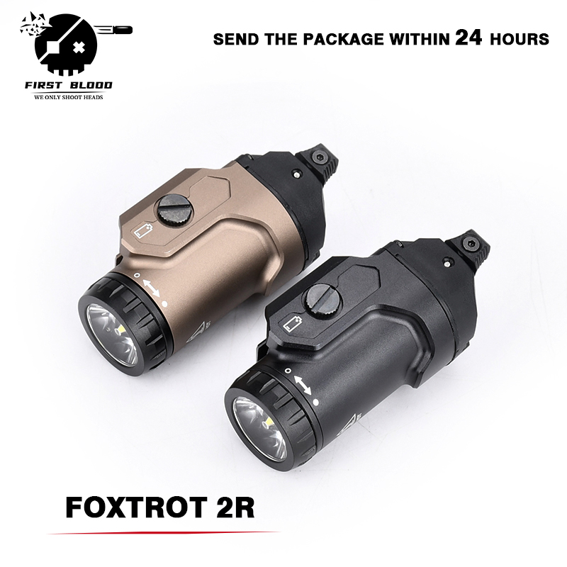 Outdoor Lighting Replacement Bulbs - Latarka taktyczna FOXTROT2R 700 lumenów, uniwersalna,