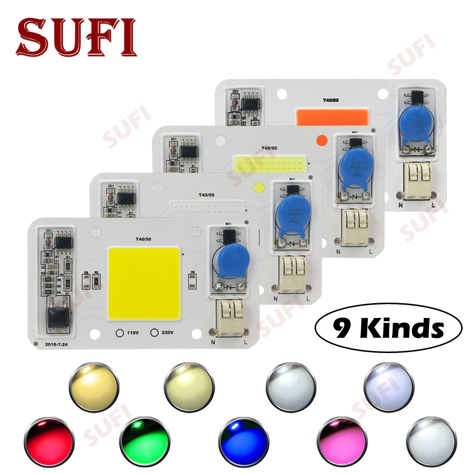 Outdoor Lighting Replacement Bulbs - Inteligentny IC 20W 30W 50W ciepły
