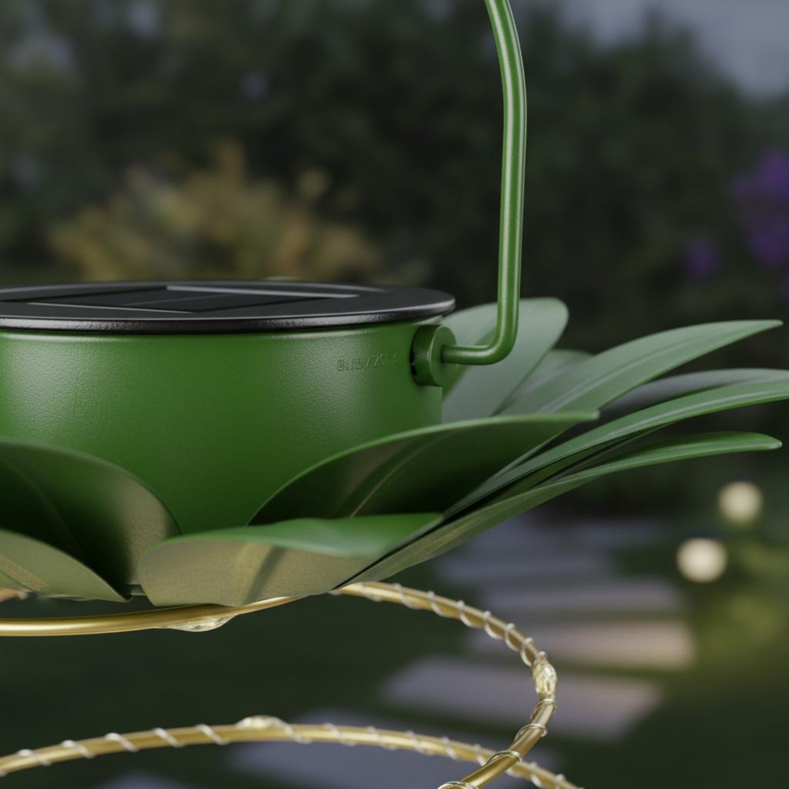 Outdoor Lighting Landscape - 2 sztuki Solarnych Lamp Ananasowych Wodoodpornych