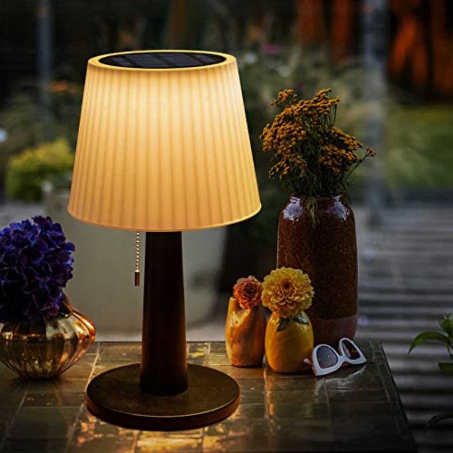 Outdoor Lighting Led - Solarna lampa stołowa do użytku na