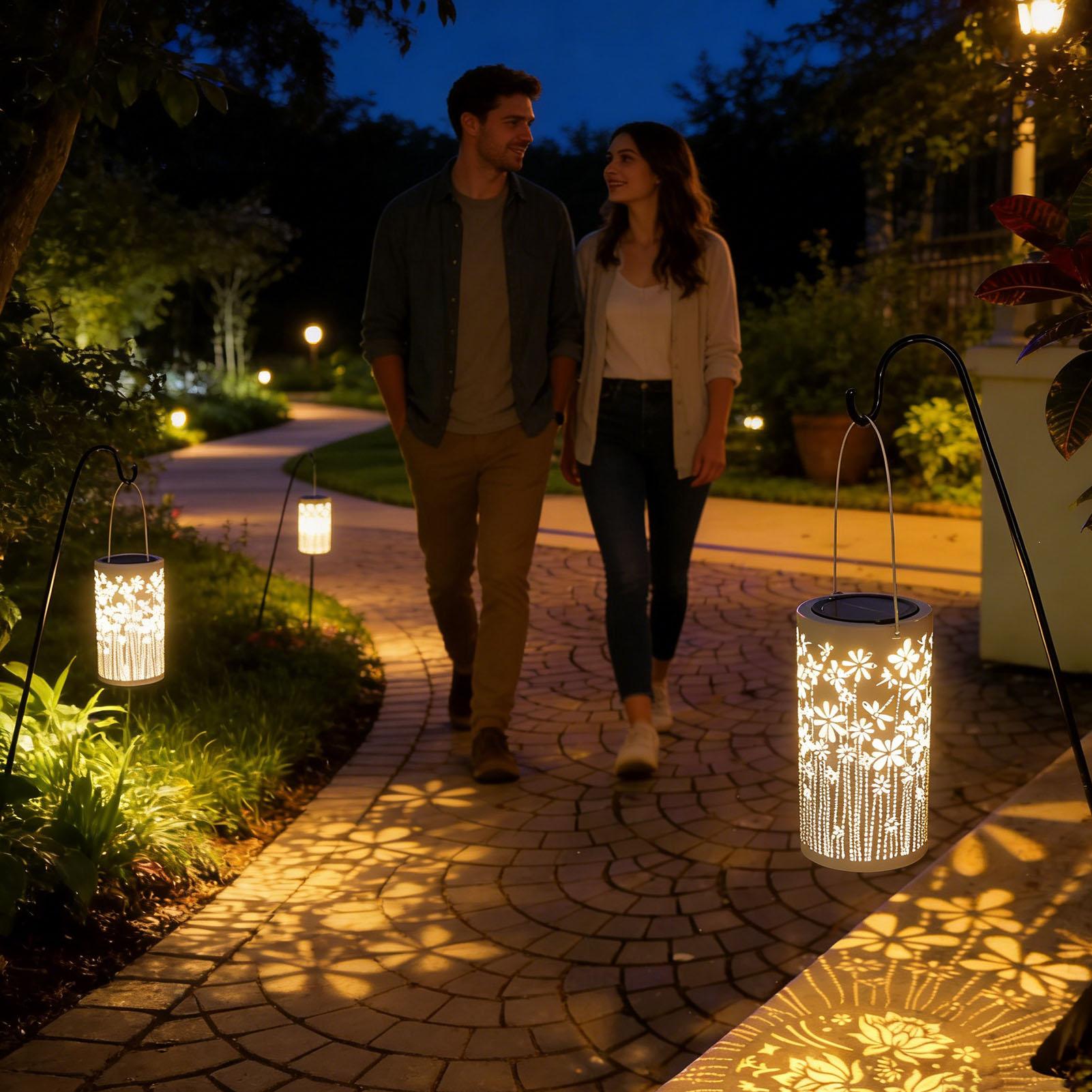 Lampiony ogrodowe na werandę,  – Outdoor Lighting Pathway recenzja i cena