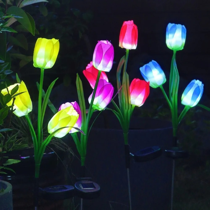 3-głowicowe solarne lampki tul – Outdoor Lighting Options recenzja i cena