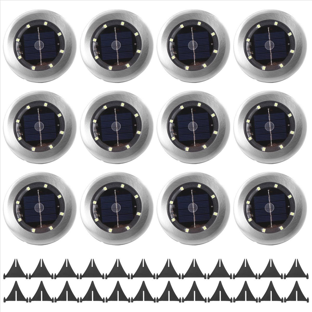 *A14E 12 sztuk Lamp Solarnych  – Outdoor Lighting Pathway recenzja i cena