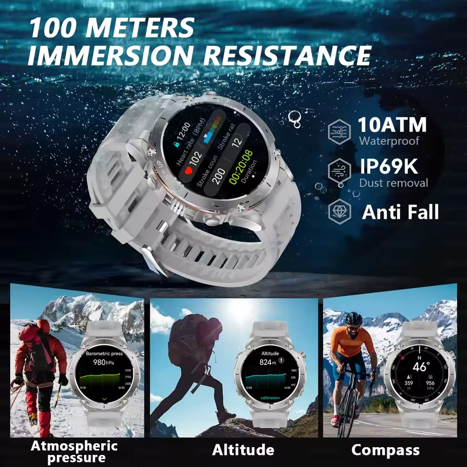 Nowy Zegarek Smartwatch Wojsko – Outdoor Lighting For Steps recenzja i cena