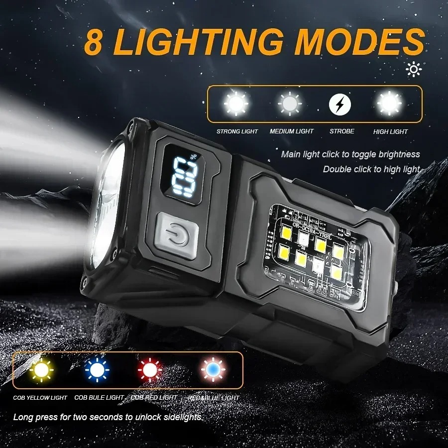 Mini USB Latarka LED z magnese – Outdoor Lighting Replacement Bulbs recenzja i cena