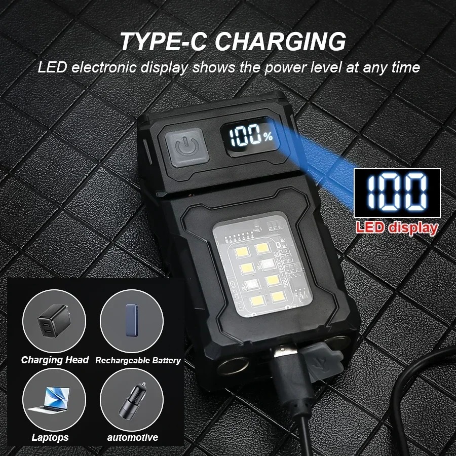 Mini USB Latarka LED z magnese – Outdoor Lighting Replacement Bulbs recenzja i cena