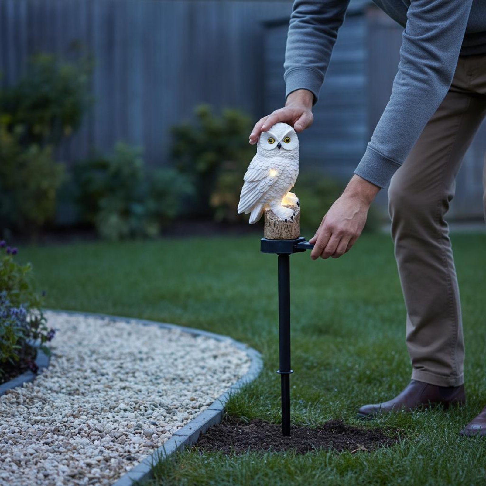 Solarna lampa ogrodowa w kszta – Outdoor Lighting Pathway recenzja i cena