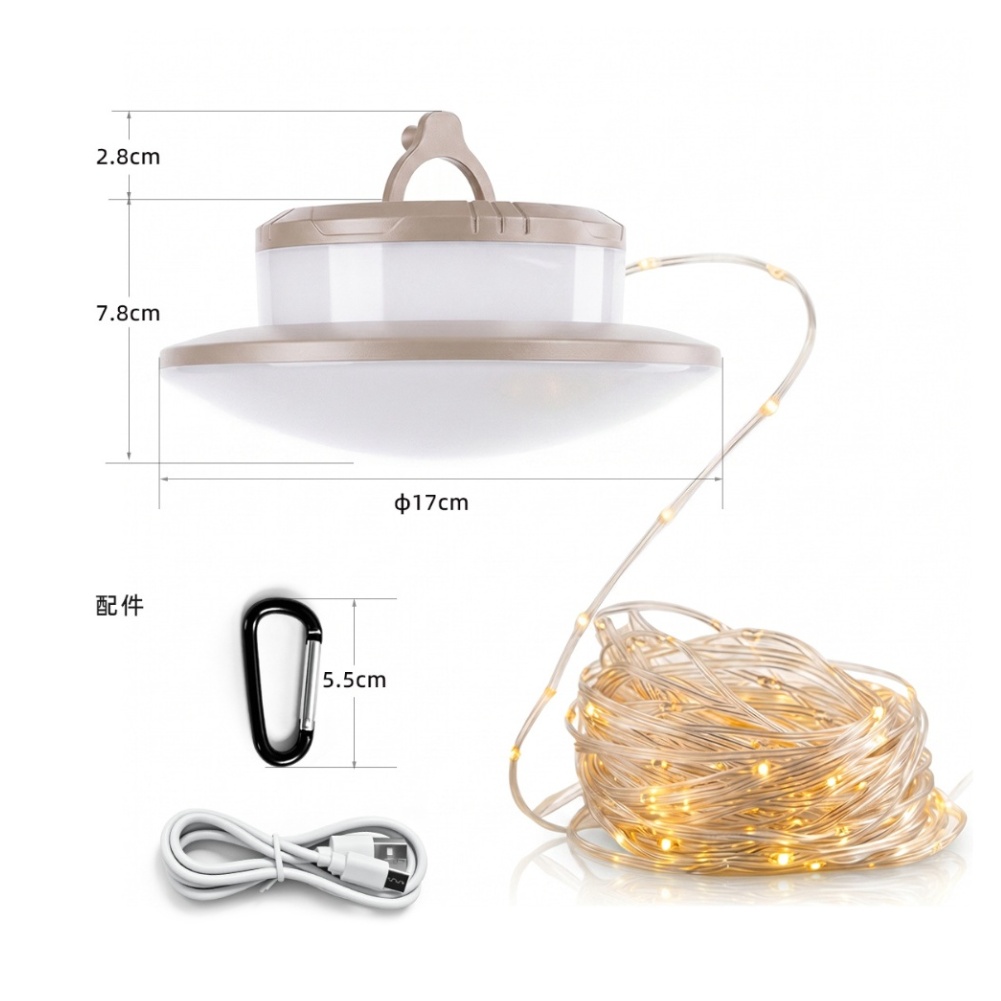 Świetlny łańcuch LED 10M, zasi – Outdoor Lighting Options recenzja i cena