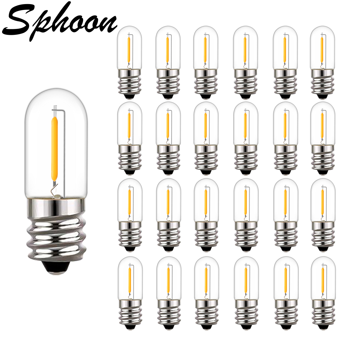 25 szt. Żarówek LED T16 0.6W d – Outdoor Lighting Glass Replacement recenzja i cena