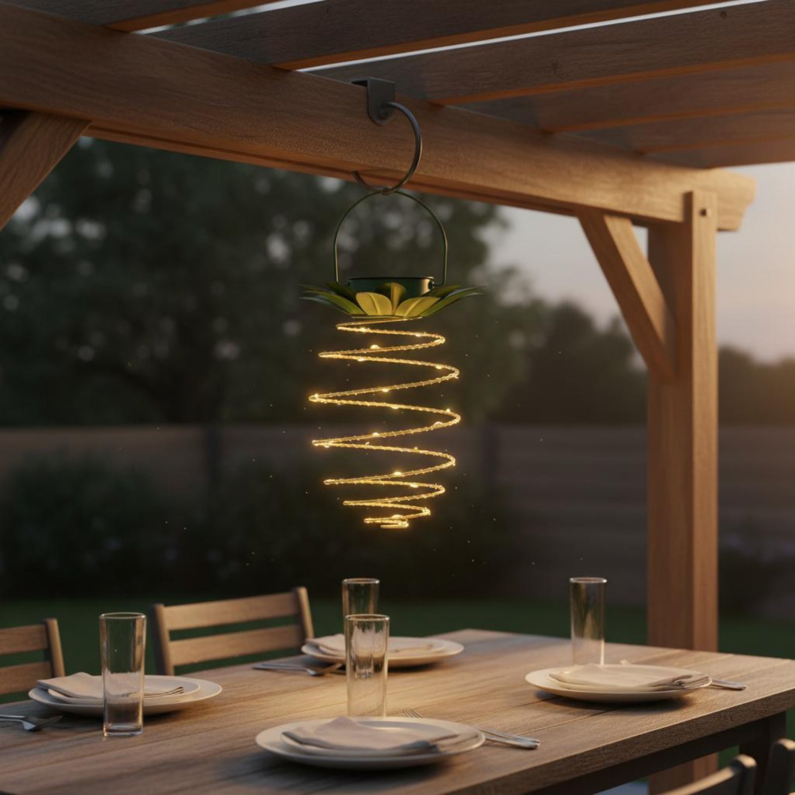 2 sztuki Solarnych Lamp Ananas – Outdoor Lighting Landscape recenzja i cena