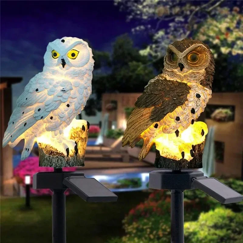 Solarna Statua Sowy, Lampa Ogr – Outdoor Lighting Replacement Bulbs recenzja i cena
