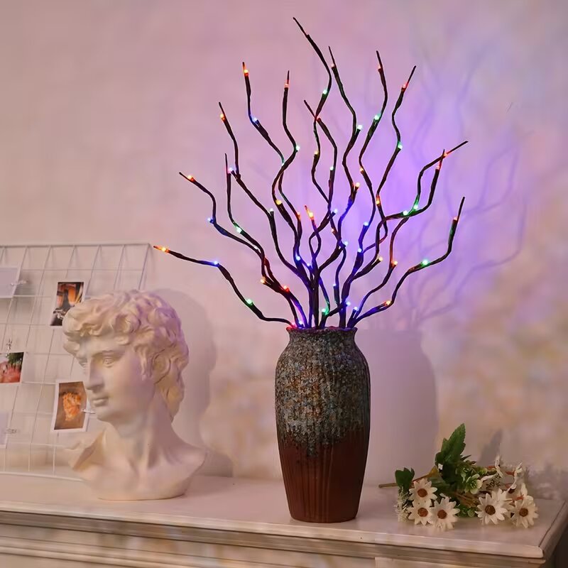 1/2 szt. 20 LED Lampki Gałązki – Outdoor Lighting For Home recenzja i cena