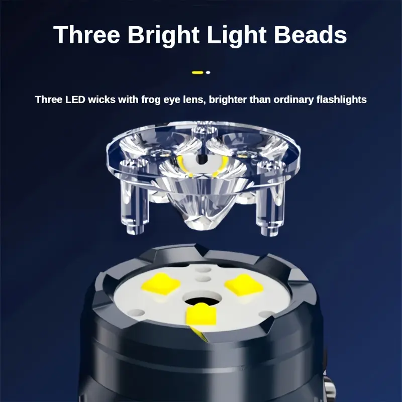 Mini latarka 3LED z klipsem do – Outdoor Lighting Replacement Bulbs recenzja i cena