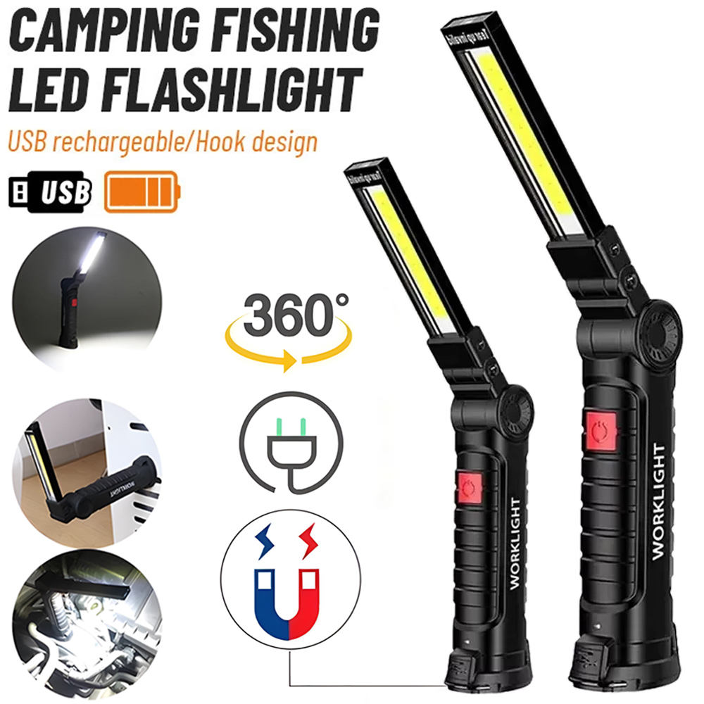 Latarka LED COB, ładowana prze – Outdoor Lighting Replacement Bulbs recenzja i cena