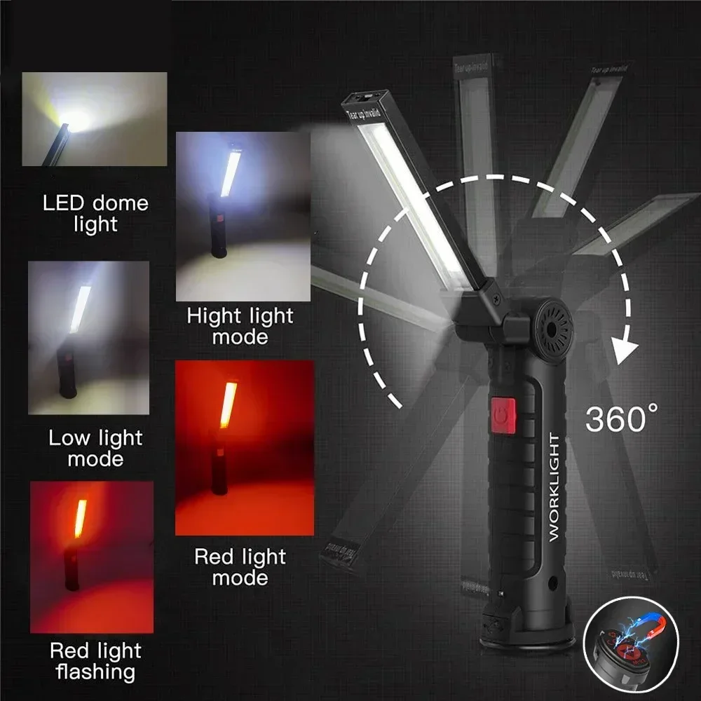 Latarka LED COB, ładowana prze – Outdoor Lighting Replacement Bulbs recenzja i cena