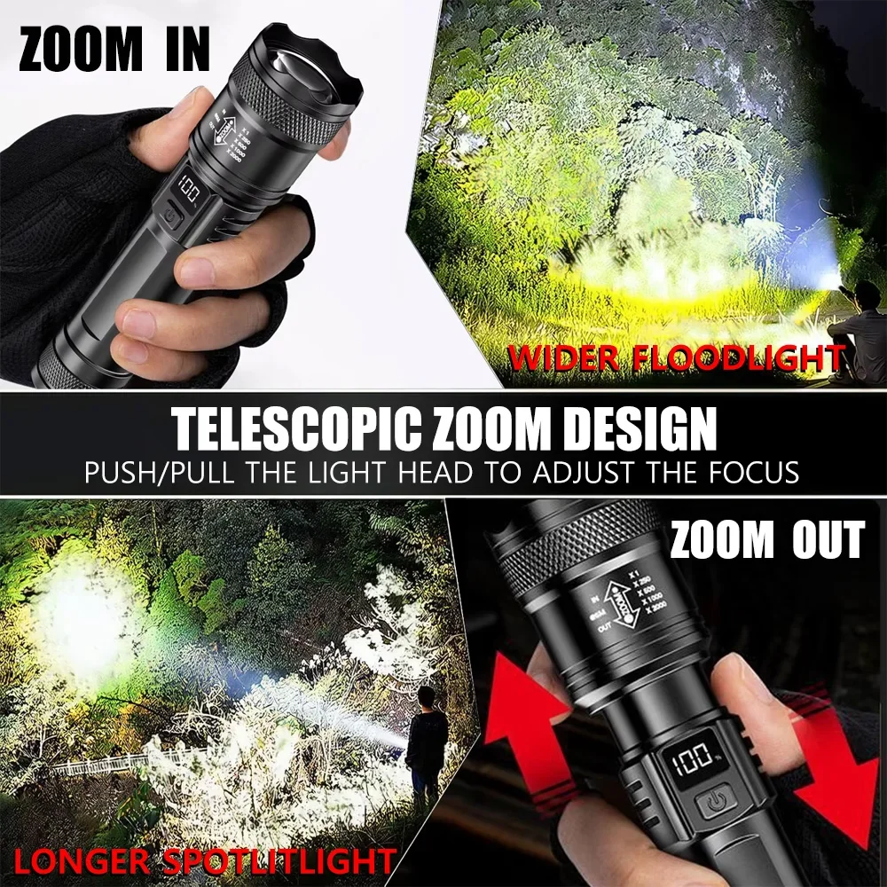 Akumulatorowa latarka LED z zo – Outdoor Lighting Diy recenzja i cena