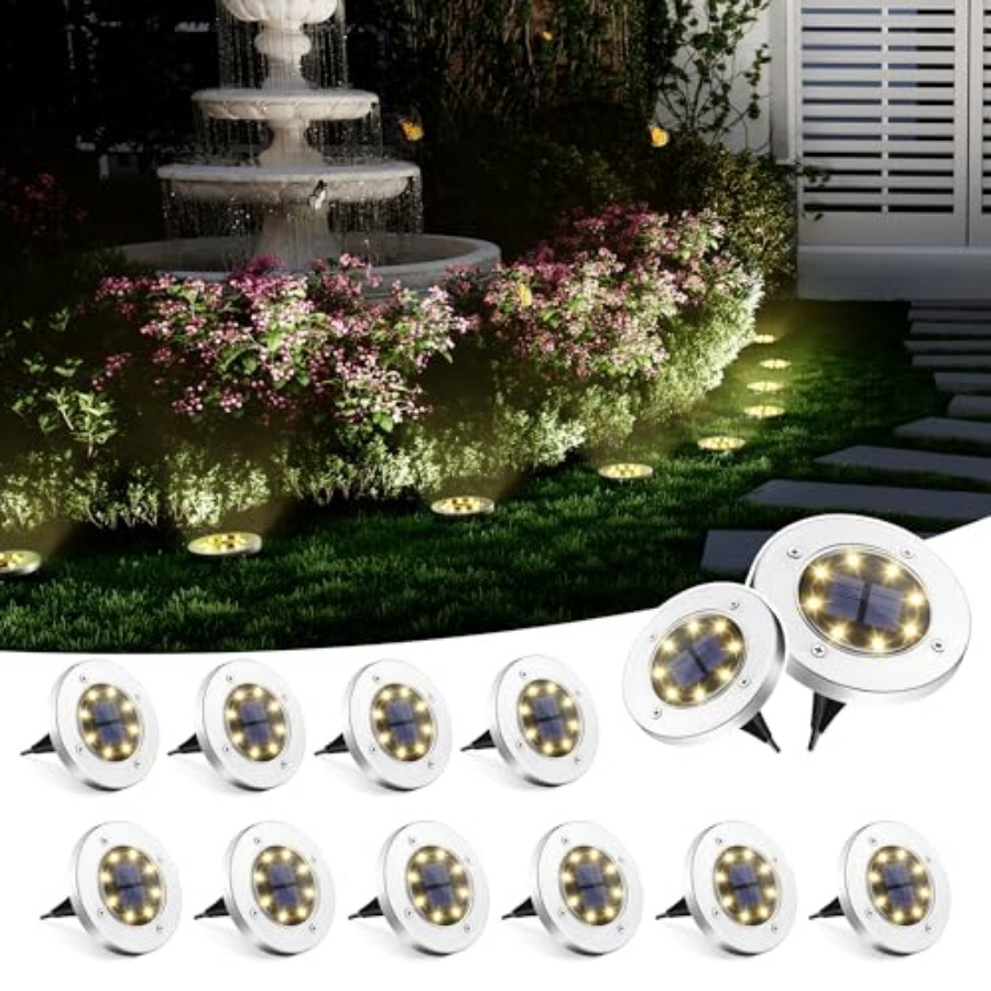 Solarne lampy gruntowe, solarn – Outdoor Lighting Landscape recenzja i cena